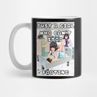 Just A Girl Who Can't Stop Farting Mug
